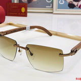 Full view of Cartier unisex sunglasses