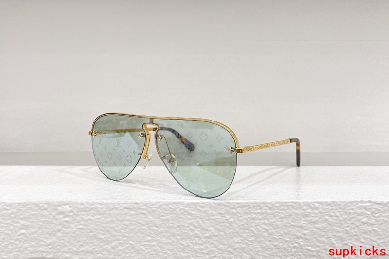 Front view of Louis Vuitton unisex sunglasses