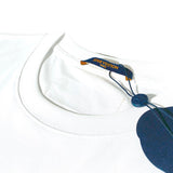 Close-up detail shot of Louis Vuitton cotton t-shirt with relaxed-fit cut