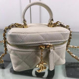 Zivas Charm Polished Finish Fashion Handbag (Effortless Style Upgrade) – Front View
