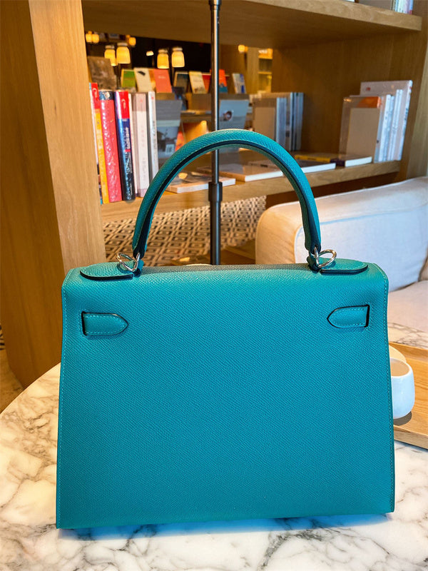 Close-up detail of effortless bag design