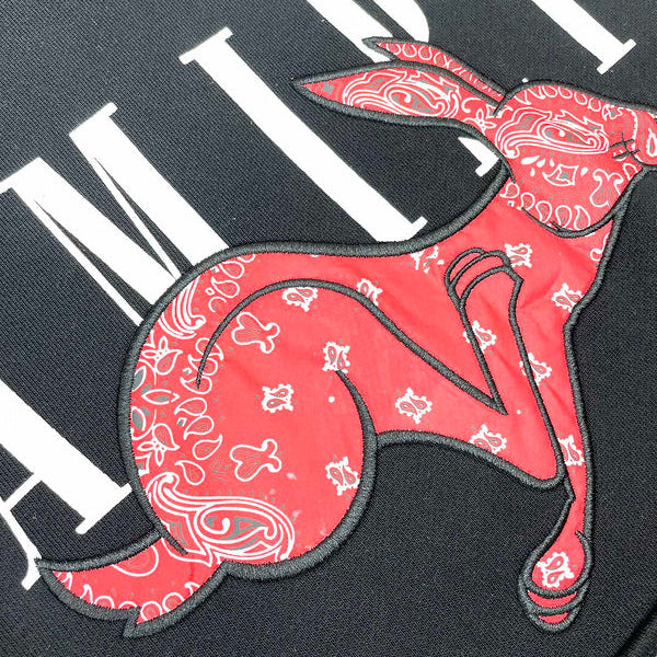 Back view of Amiri luxury piece style No.113