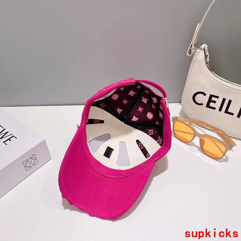 Side view of Louis Vuitton unisex cap