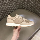 Gucci muted earth tones luxury sneakers view 5 everyday casual design
