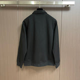 Side profile of Louis Vuitton luxury clothing with signature branding