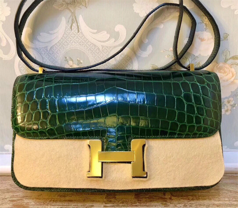 Interior view of statement premium bag