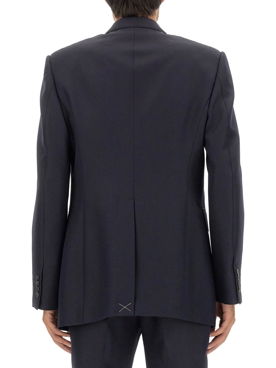 Alexander McQueen Jackets? Alexander Mcqueen Men Double-Breasted Jacket Luxury Designer Outerwear Jacket