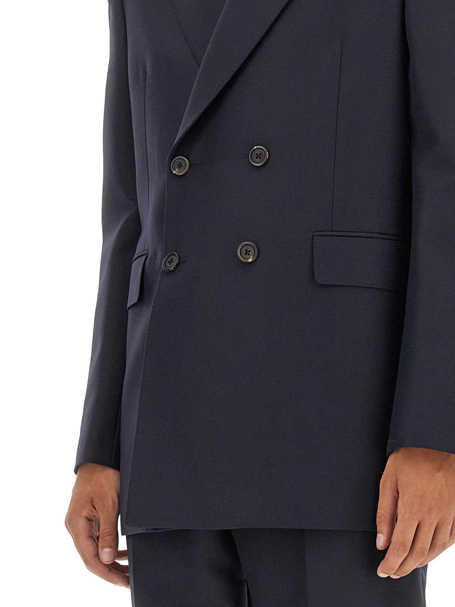 Alexander McQueen Jackets? Alexander Mcqueen Men Double-Breasted Jacket Luxury Designer Outerwear Jacket