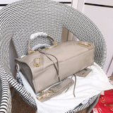 Front view of everyday-luxe elevated women's handbag – women's luxury accessory