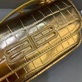 Statement Vegan Leather Handbag - Statement Silhouette | Women's Luxury Handbag #419 - interior view (image 6) of designer-inspired handbag