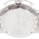 Angled view of Dior women's black watch