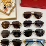 Lifestyle view of Cartier unisex sunglasses