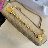 Styled lifestyle shot of statement chic women's handbag – women's luxury handbag