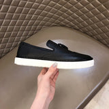 Hermès White Chunky Platform Sneakers - Full Silhouette View