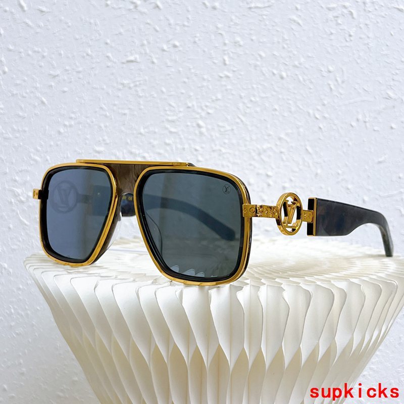 Angled view of Louis Vuitton unisex sunglasses