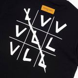 Side profile of Louis Vuitton cotton t-shirt with monogram-inspired silhouette