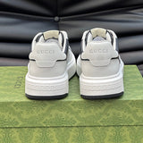 Gucci all-black luxury sneakers view 7 retro runner design