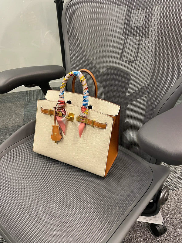 Considered bag shown from front angle