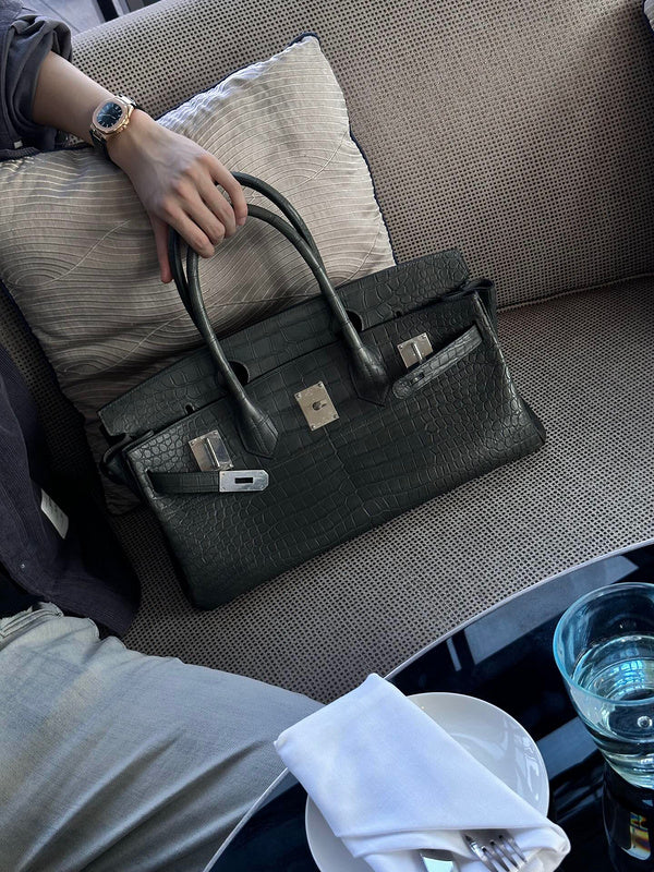Polished handbag styled for everyday wear