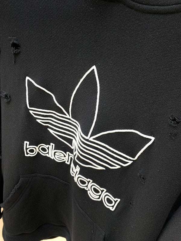 Balenciaga clothing close-up — premium authentic designer style