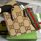 Front view of signature statement women's handbag – women's luxury handbag