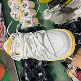 Nike two-tone luxury sneakers view 4 streetwear statement look