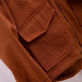 Back view of Louis Vuitton luxury clothing with streetwear-inspired cut