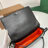 Refined Premium PU Leather Handbag - Sleek Minimalist Lines | Women's Statement Accessory #1111 - styled full view (image 7) of designer-inspired handbag