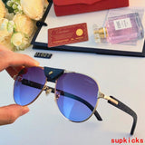 Full view of Cartier unisex sunglasses