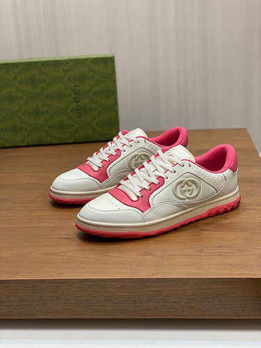 Gucci soft grey luxury sneakers view 11 chunky sole construction