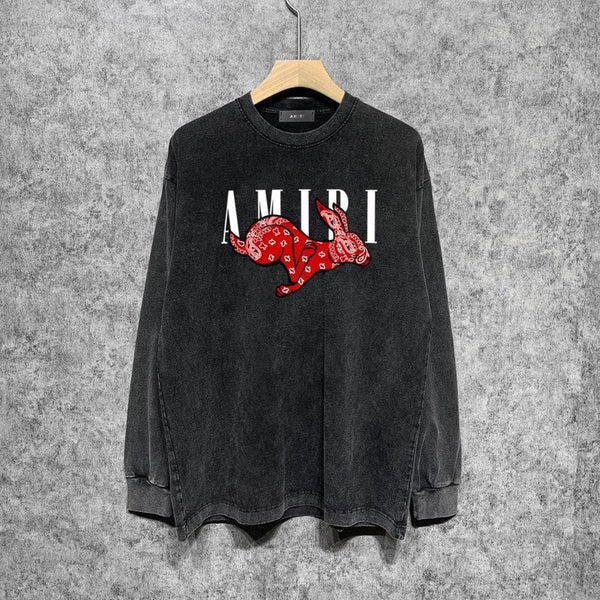 Amiri hoodie back view — premium authentic designer style