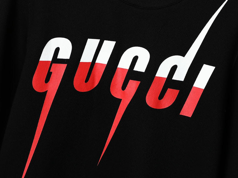 Close-up detail shot of Gucci luxury clothing with tailored silhouette