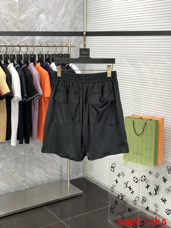 Side profile of Rhude luxury clothing with contemporary cut