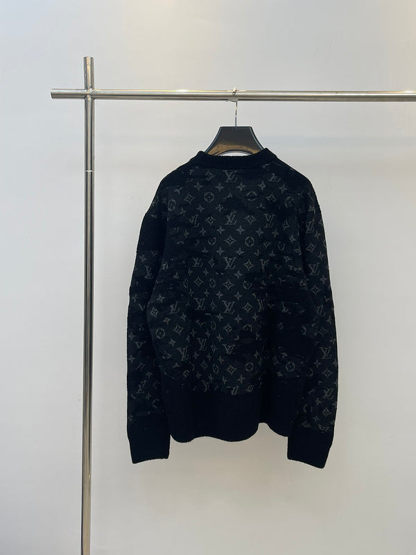 Side profile of Louis Vuitton luxury clothing with streetwear-inspired cut