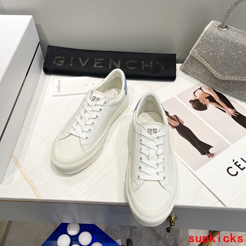 Givenchy shoes Style 109 - close-up of statement logo accent