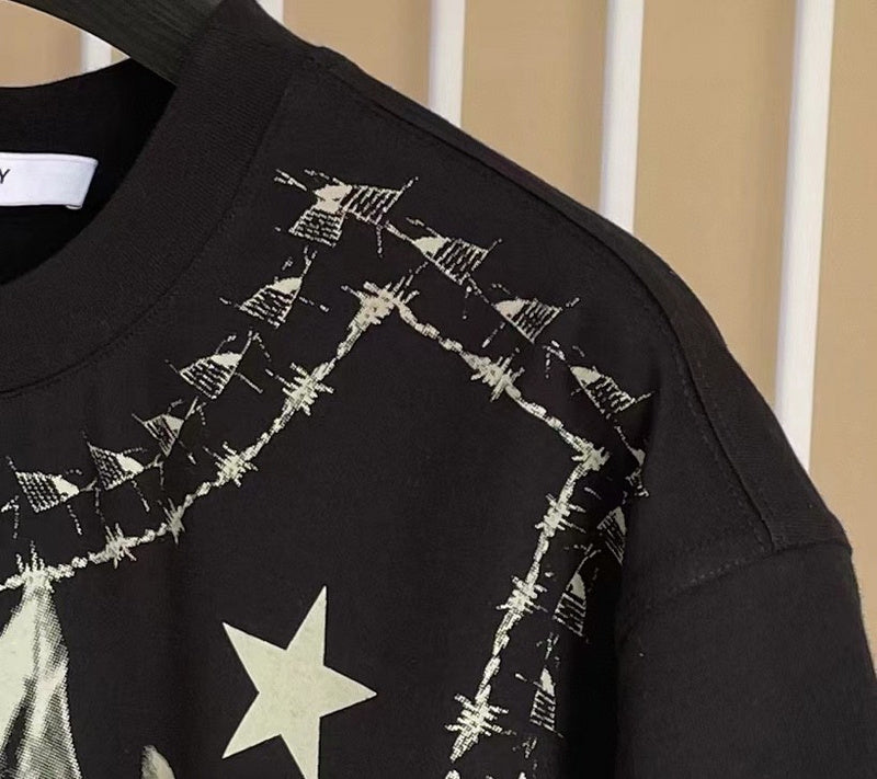 Close-up of Givenchy designer clothing craftsmanship