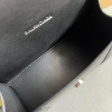 Modern Faux Leather Handbag - Signature Hardware Accents | Women's Premium Handbag #290 - product detail shot (image 10) of designer-inspired handbag