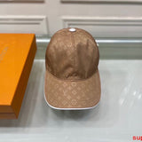 Close-up detail view of Louis Vuitton unisex cap