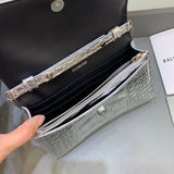 Sleek Vegan Leather Handbag - Premium Craftsmanship Detailing | Women's Designer-Inspired Purse #449 - alternate angle view (image 8) of designer-inspired handbag