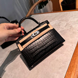 Close-up detail of timeless bag design