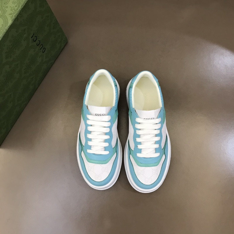 Gucci fresh white-and-black luxury sneakers view 10 sleek tonal finish