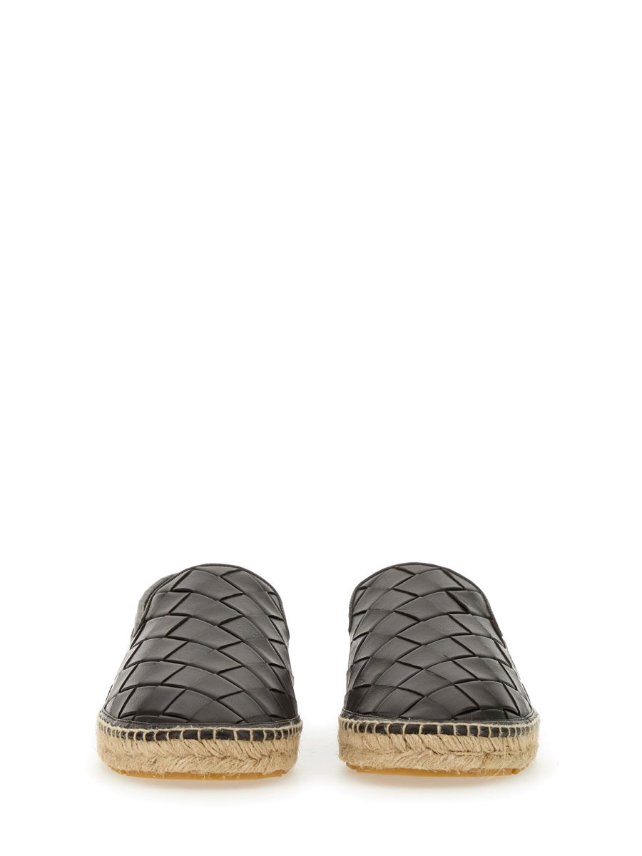 Bottega Veneta slides side profile designer luxury fashion