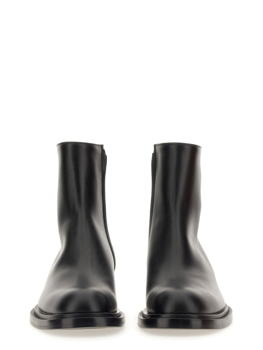 Alexander McQueen premium boots & booties detail and craftsmanship close-up