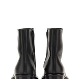 Close-up of Alexander McQueen boots & booties hardware and fine stitching