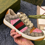 Gucci sneakers detailed view showing premium designer craftsmanship