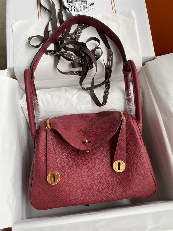 Polished bag shown from front angle