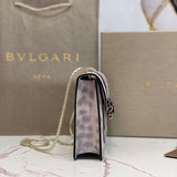 Statement Faux Leather Handbag - Modern Structured Build | Women's Statement Accessory #1786 - close-up detail shot (image 3) of designer-inspired handbag