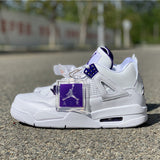 Nike Designer sneakers in bold contrast streetwear statement look front view