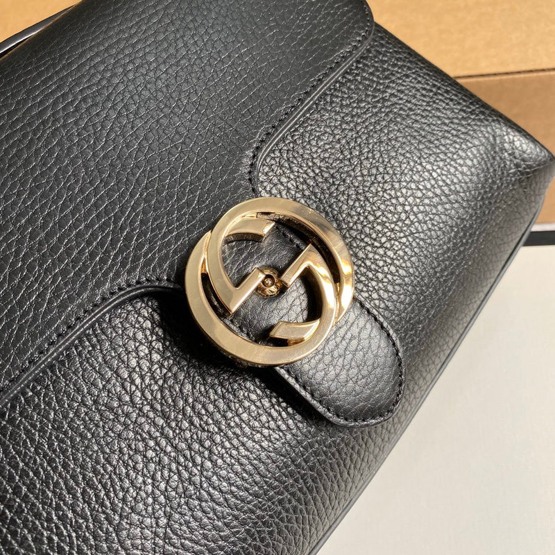 Interior view of everyday-luxe sleek women's handbag – women's statement bag