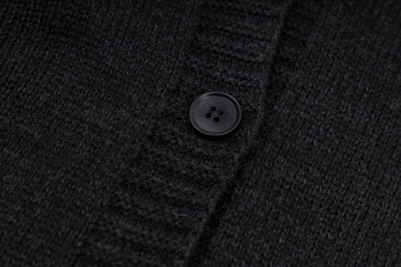 Back view of Louis Vuitton luxury clothing with everyday silhouette